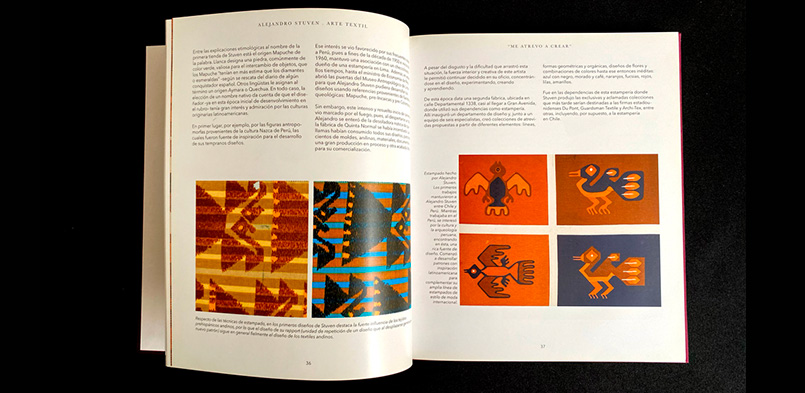 ALEJANDRO STUVEN, ARTE TEXTIL